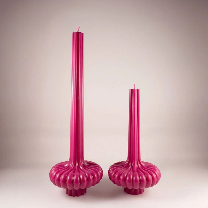 Élégants - Grande taille roze 30cm - Kaarsen - Elie