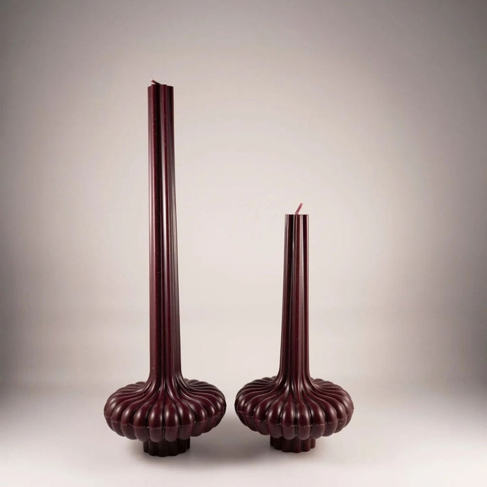 Élégants - Petite taille paars 20cm - Kaarsen - Elie