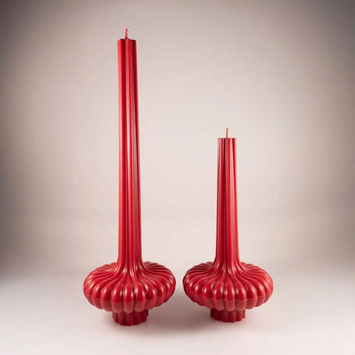 Élégants - Petite taille rood 20cm - Kaarsen - Elie