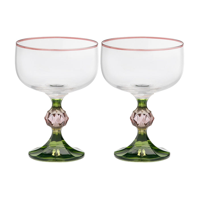 Evy cocktailglazen (set van 2) - Wijnglazen - Anna + Nina
