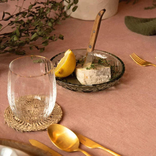 Gebaksbordenset glas Sorrento Green 16cm (set van 4) - Kleine borden - Lyngby Glas