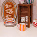 Gestreepte Mok Roze Oranje (set van 4) - Mokken - All the Luck in the World