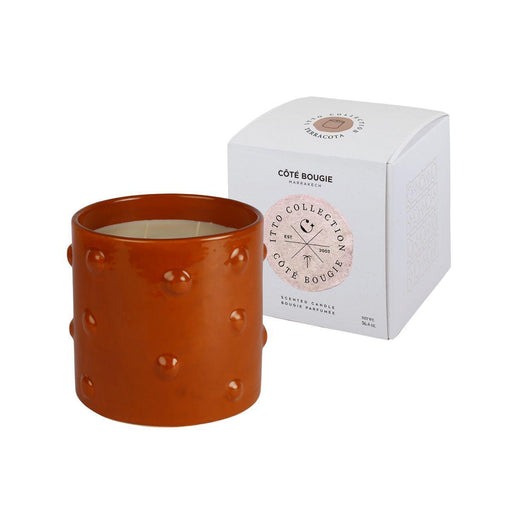 Geurkaars Bougie Itto Terracotta Nargile Boise Large - Kaarsen - Côté Bougie