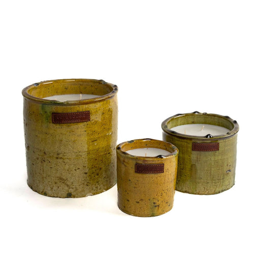 Geurkaars Bougie Tamegroute Jaune Fleur d'Oranger Small - Kaarsen - Côté Bougie