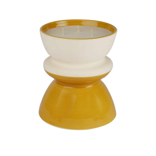 Geurkaars Bougie Tamtam Bicolore Safran Jasmin Nuit Large - Kaarsen - Côté Bougie