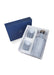 Giftset waterfles Swirl Midnight 1,25L met 2 waterglazen - Karaffen glas - Paveau