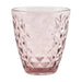 Glas 27cl roze Prisma (set van 4) - Waterglazen - SP Collection
