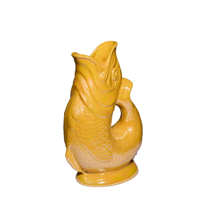 Gluckigluck XL karaf 1,2L yellow lustre - Karaffen - Gluckigluck