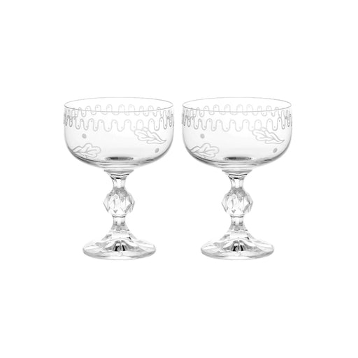 Grapevine cocktailglazen (set van 2) - Wijnglazen - Anna + Nina