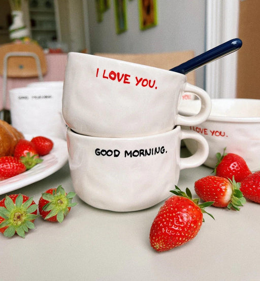 I Love You cappuccino mok - Mokken - Anna + Nina
