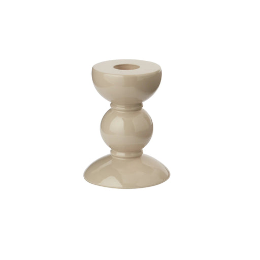 Kandelaar Bobbin Cappuccino 10cm - Kandelaren - Addison Ross