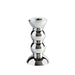 Kandelaar Bobbin Chrome 14cm - Kandelaren - Addison Ross
