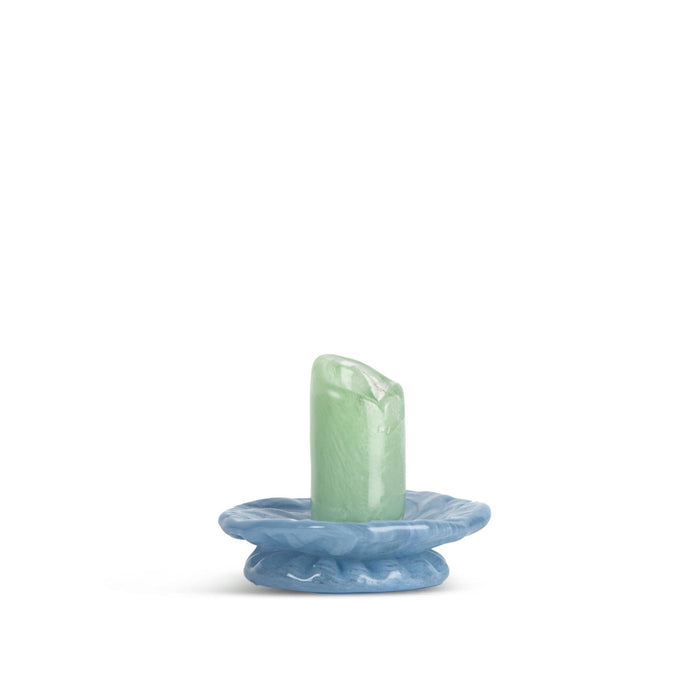 Kandelaar Lara minty green/light blue 9cm - Kandelaren - Byon