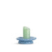 Kandelaar Lara minty green/light blue 9cm - Kandelaren - Byon