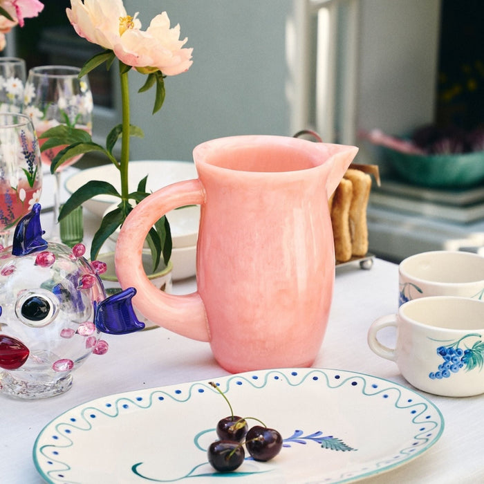 Karaf Lemonade Pink 1,5L - Karaffen - Anna + Nina