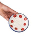 Keramische knoflookrasp - Klein blauw-wit - Pomodoro - Schalen - Alfar Tierra Cocida