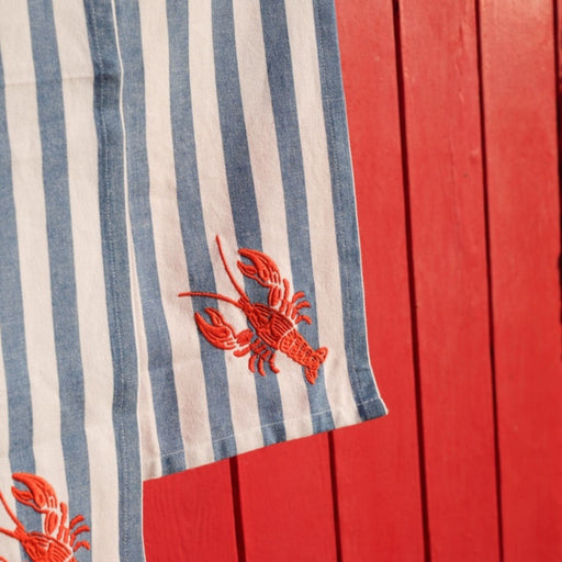 Keukenhanddoek Margritte Blue 50x70 cm (set van 2) - Keukenhanddoeken - Maison Dinette