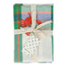 Keukenhanddoek Octave Green 50x70 cm (set van 2) - Keukenhanddoeken - Maison Dinette