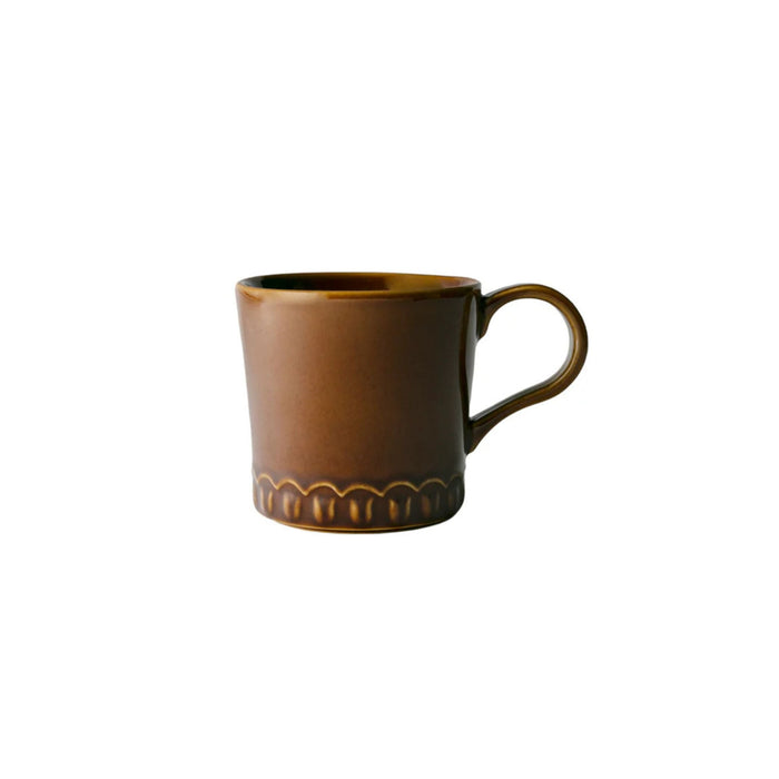 Koffie - /lattekop Tulipa 400ml Umbra (set van 2) - Kopjes - PotteryJo