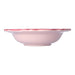 Kom Baccellato Dusty Rose met Fuscia rand 19cm - Kommen - Enza Fasano