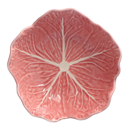 Kom koolblad roze 17,5cm - Kommen - Bordallo Pinheiro