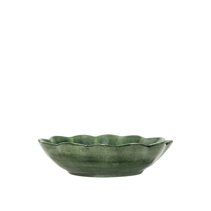 Kom Oyster 18cm forest green - Kommen - Mateus