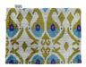 Kussensloop eenzijdig geprint geel blauw 40x60cm Les Ottomans - FOODIES IN HEELS