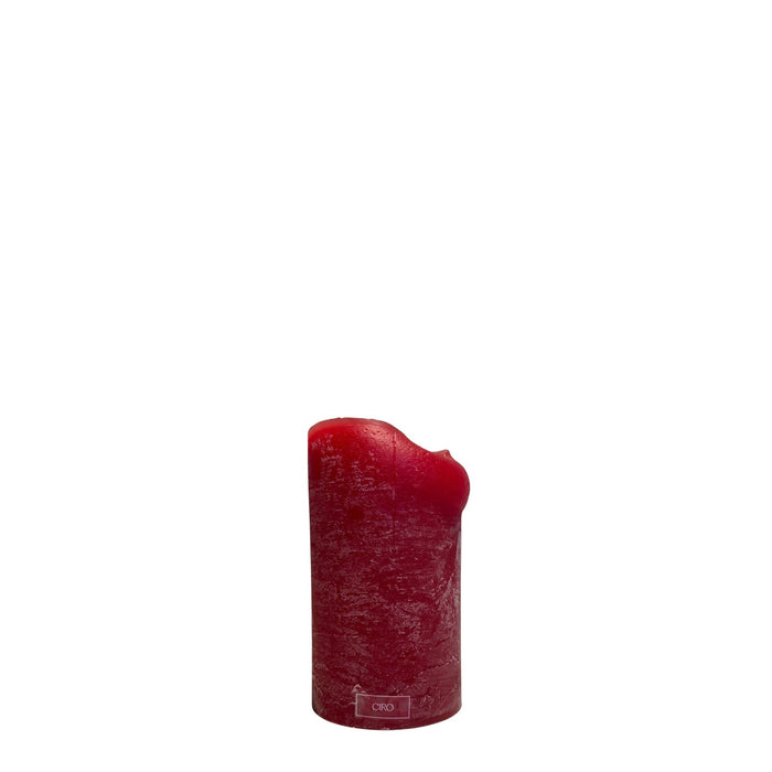 LED-Kaars Maxi S Rossi (10,5cm doorsnede, 20cm hoogte) - Kaarsen - Ciro