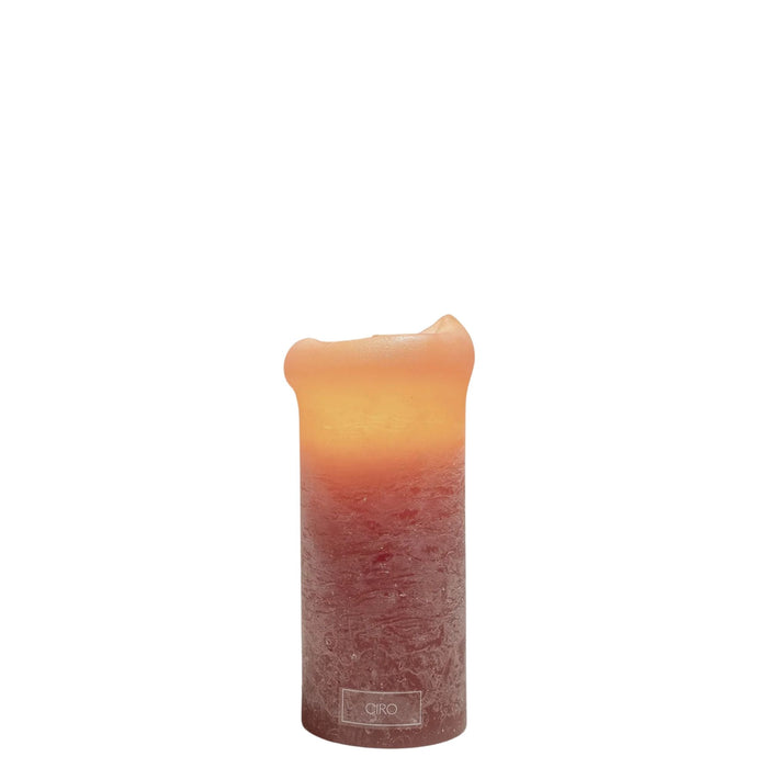 LED-kaars Regular M Rosa Antico (7cm doorsnede, 23cm hoogte) - Kaarsen - Ciro
