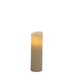 LED-kaars Regular M Sabbia (7cm doorsnede, 23cm hoogte) - Kaarsen - Ciro