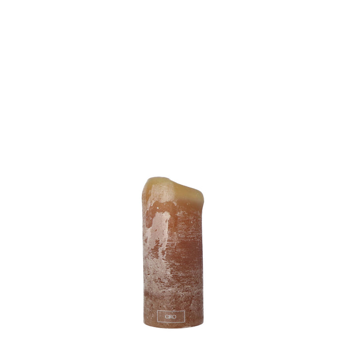LED-kaars Regular S Caramello (7cm doorsnede, 18cm hoogte) - Kaarsen - Ciro