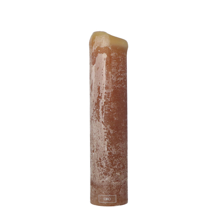 LED-kaars Regular XL Caramello (7cm doorsnede, 33cm hoogte) - Kaarsen - Ciro