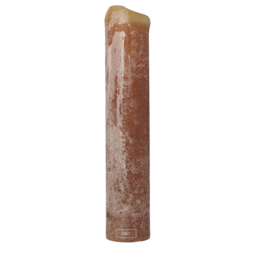 LED-kaars Regular XXL Caramello (7cm doorsnede, 38cm hoogte) - Kaarsen - Ciro
