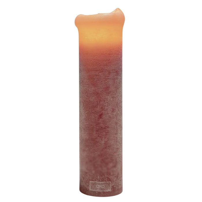 LED-kaars Regular XXL Rosa Antico (7cm doorsnede, 38cm hoogte) - Kaarsen - Ciro