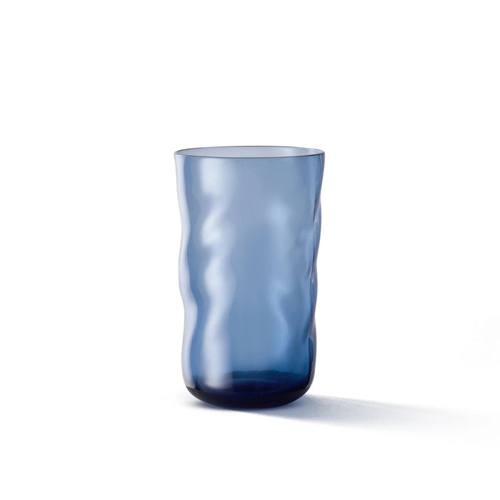 Longdrink waterglazen Swirl Midnight (set van 2) - Waterglazen - Paveau