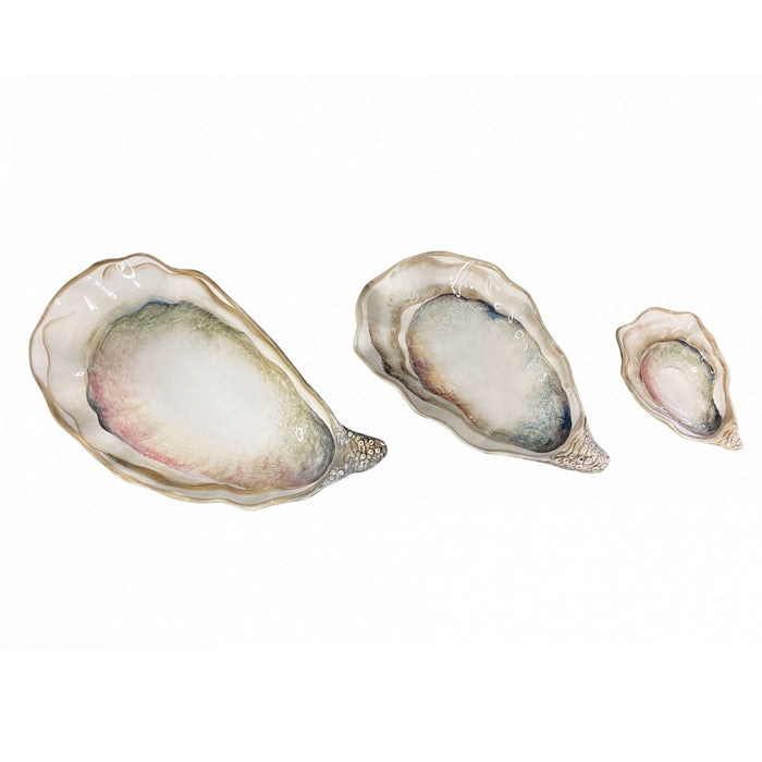 Oesterschaal Ostrica naturel 18x9cm - Schalen - Piccobella