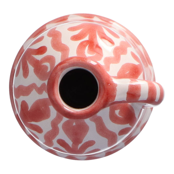 Olijfoliefles Granada coral 20cm - Olie/azijn flessen - Lenta Living