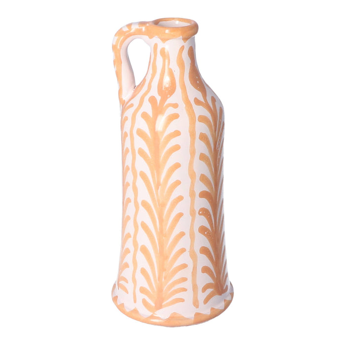Olijfoliefles Granada peach 20cm - Olie/azijn flessen - Lenta Living
