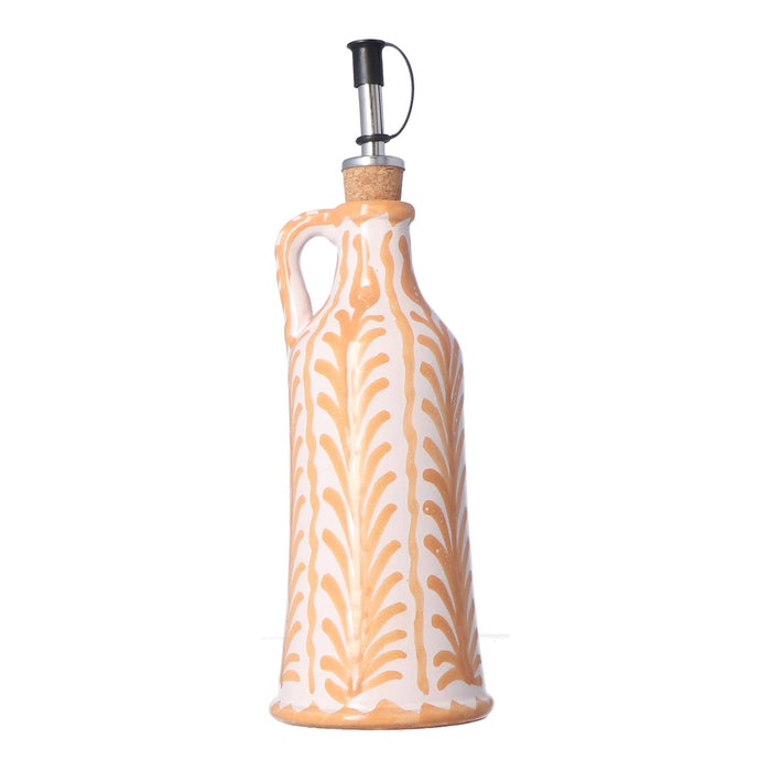 Olijfoliefles Granada peach 20cm - Olie/azijn flessen - Lenta Living