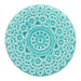 Onderzetter keramiek turquoise Duro Ceramics - FOODIES IN HEELS