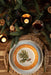 Ontbijtbord Botanica oranje 21cm Les Ottomans - FOODIES IN HEELS