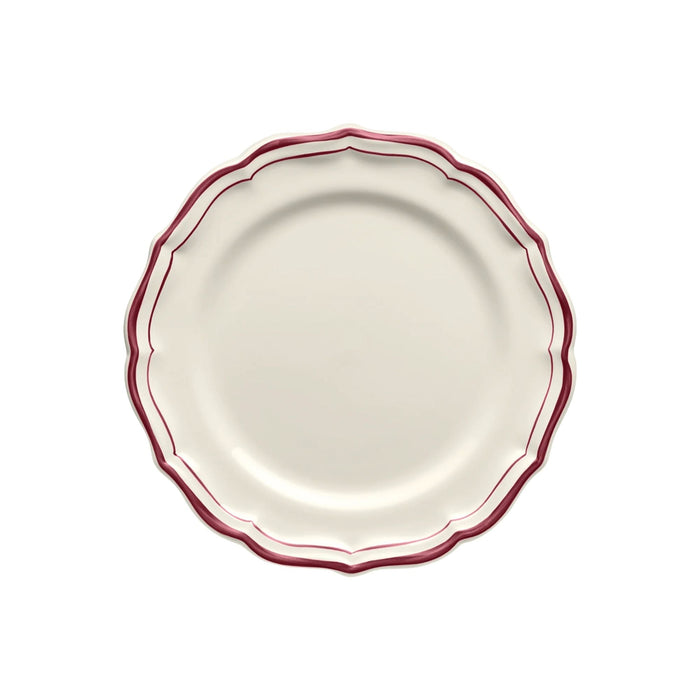 Ontbijtbord Filet Bordeaux / Burgundy 23cm - Kleine borden - Gien