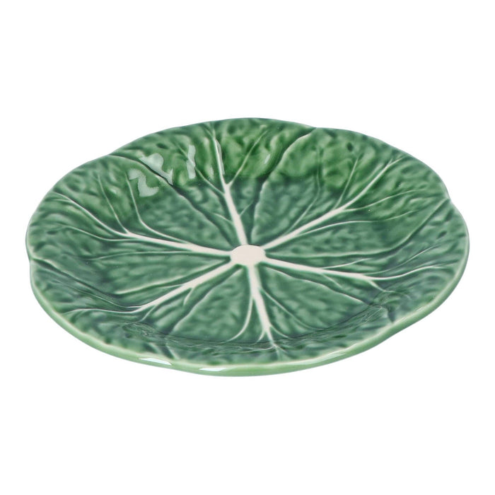 Ontbijtbord koolblad groen 19cm - Kleine borden - Bordallo Pinheiro