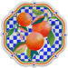 Ontbijtbord Oranges 22cm - gemaakt van melamine - Kleine borden - Baci Milano