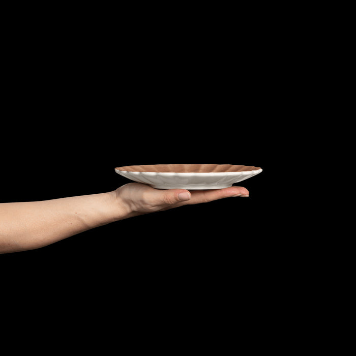 Ontbijtbord Oyster 20cm cinnamon - Kleine borden - Mateus