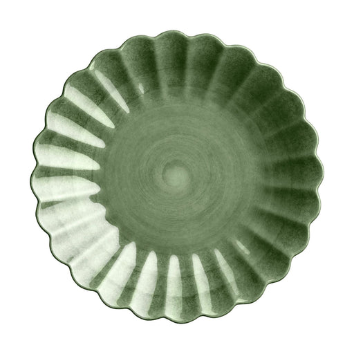 Ontbijtbord Oyster 20cm forest green - Kleine borden - Mateus