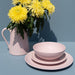 Ontbijtbord Pizzolato Dusty rose 21cm - Kleine borden - Enza Fasano