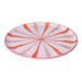 Ontbijtbord PXLL roze met oranje 22cm - Kleine borden - Lenta Living