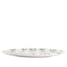 Ontbijtbord ruitpatroon wit groen gladde rand 21cm - Kleine borden - Enza Fasano