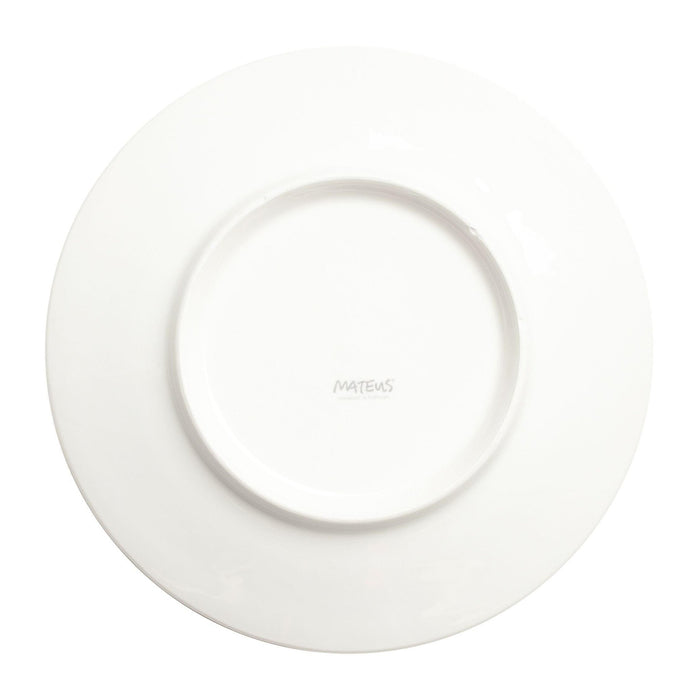 Ontbijtbord Stripes 20cm cinnamon - Kleine borden - Mateus